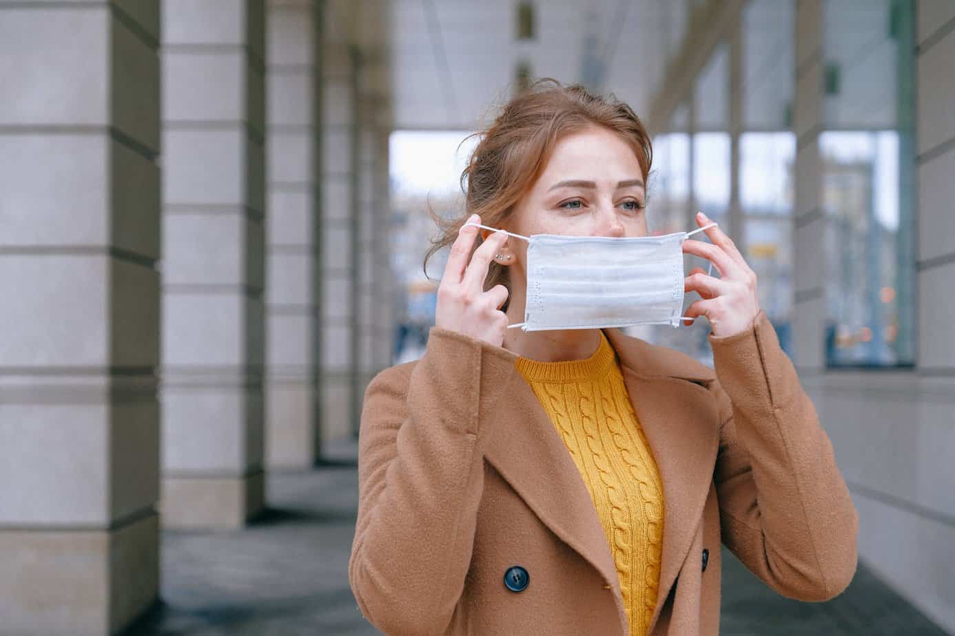 Effects The Workplace Can Have On Your Health: Revealed - woman wearing face mask