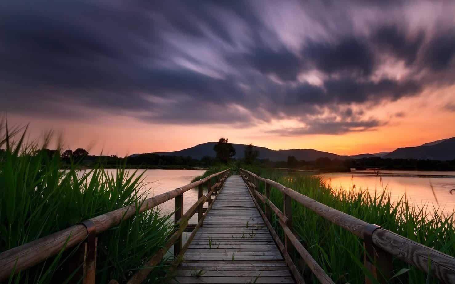 timelapse photography of wooden bridge near body of water - Affirmations That Will Help Calm Anxiety