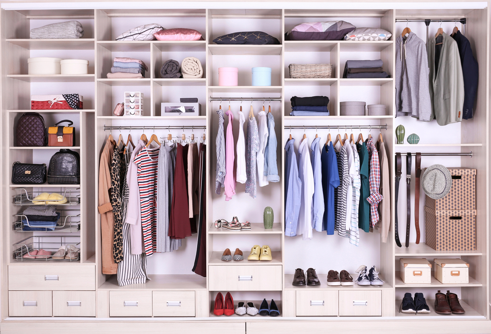 How to organise a shared clothing closet