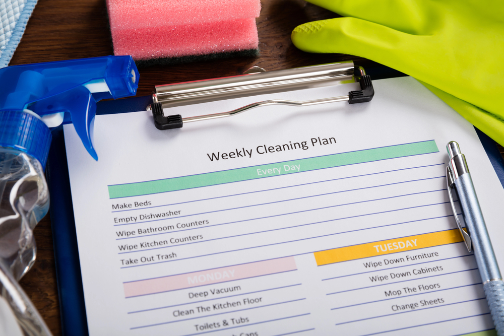 Master Your Cleaning Schedule: The Power of Planning